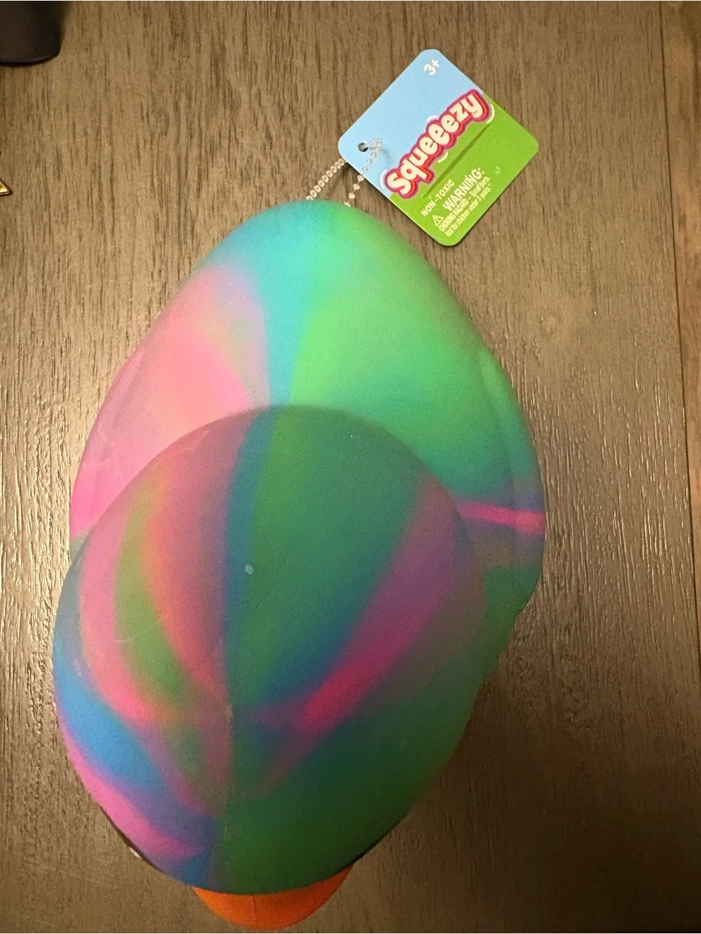 Squeezy tie dye duck